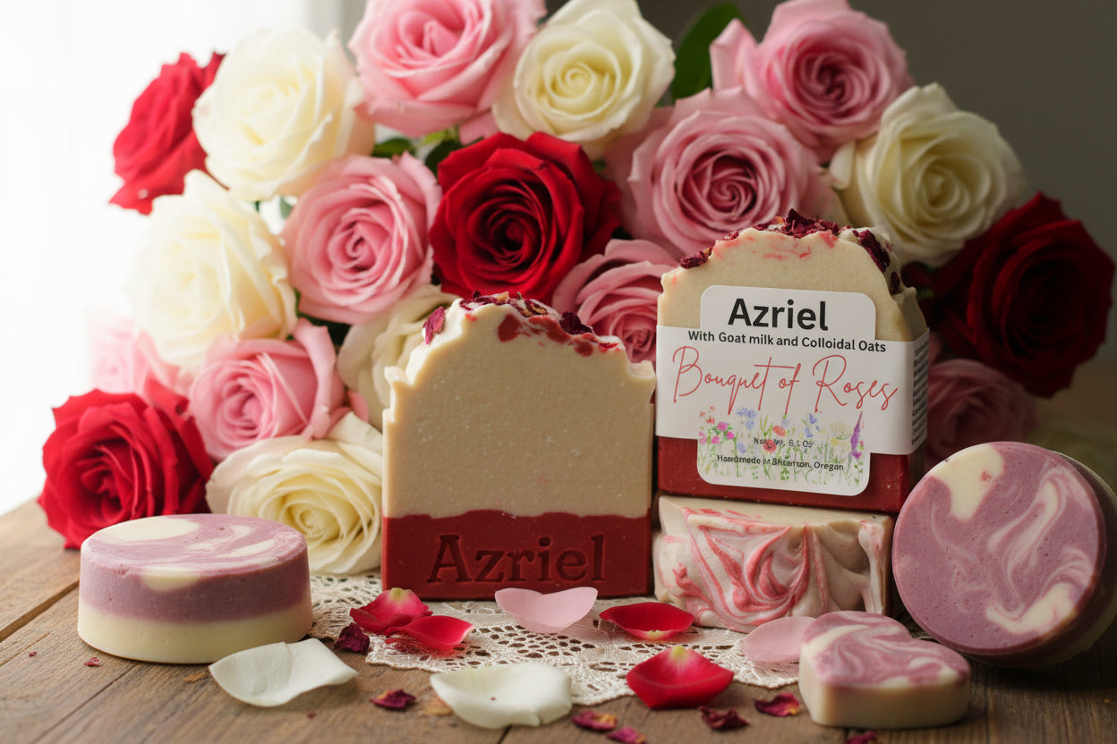 Bouquet of Roses soap