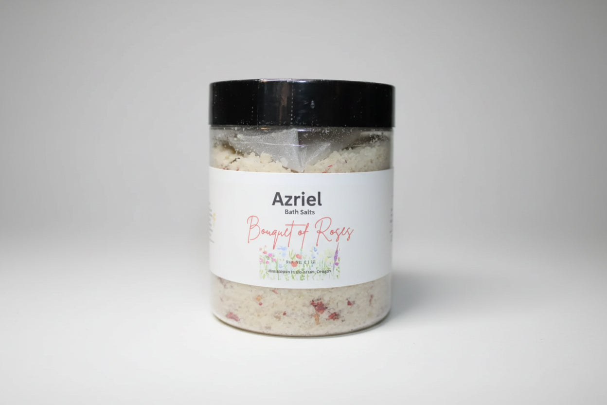 Azriel floral collection Bouquet of roses bath salts