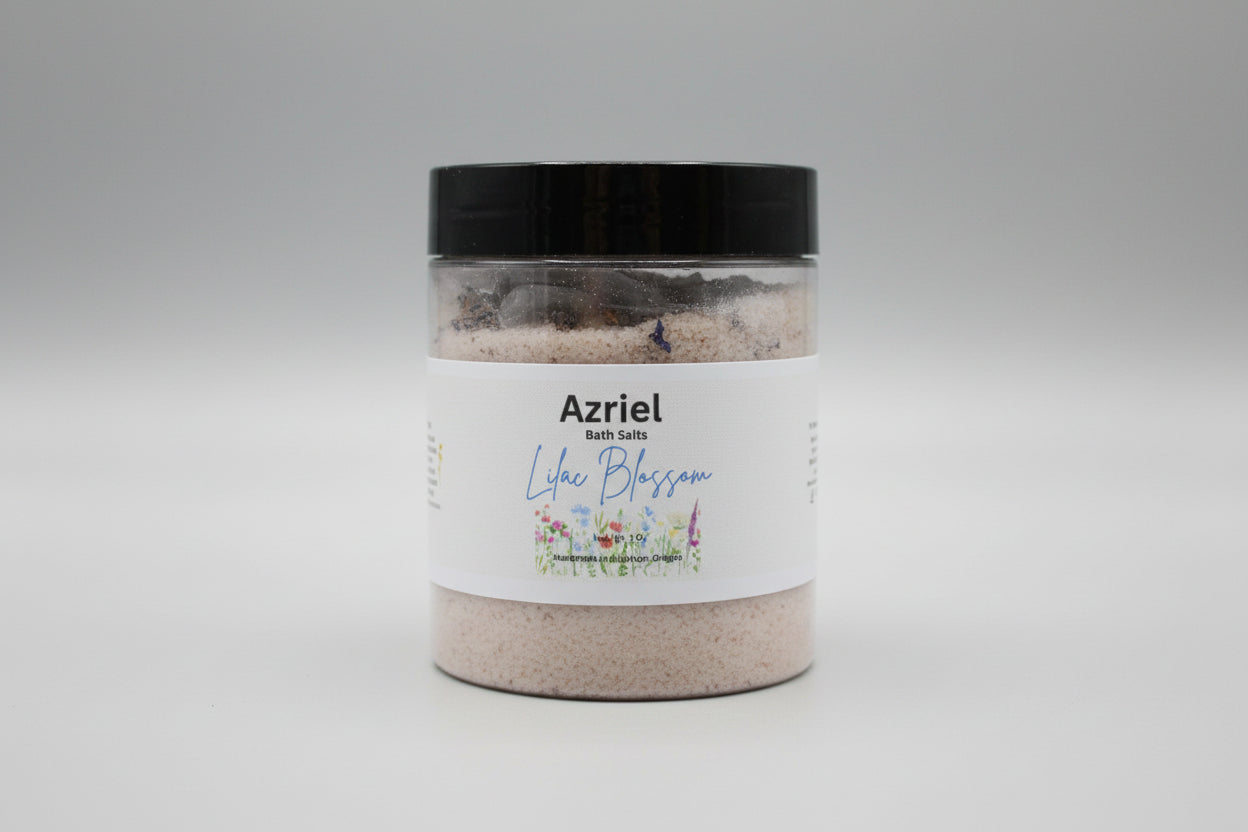 Azriel floral collection Lilac blossom bath salts
