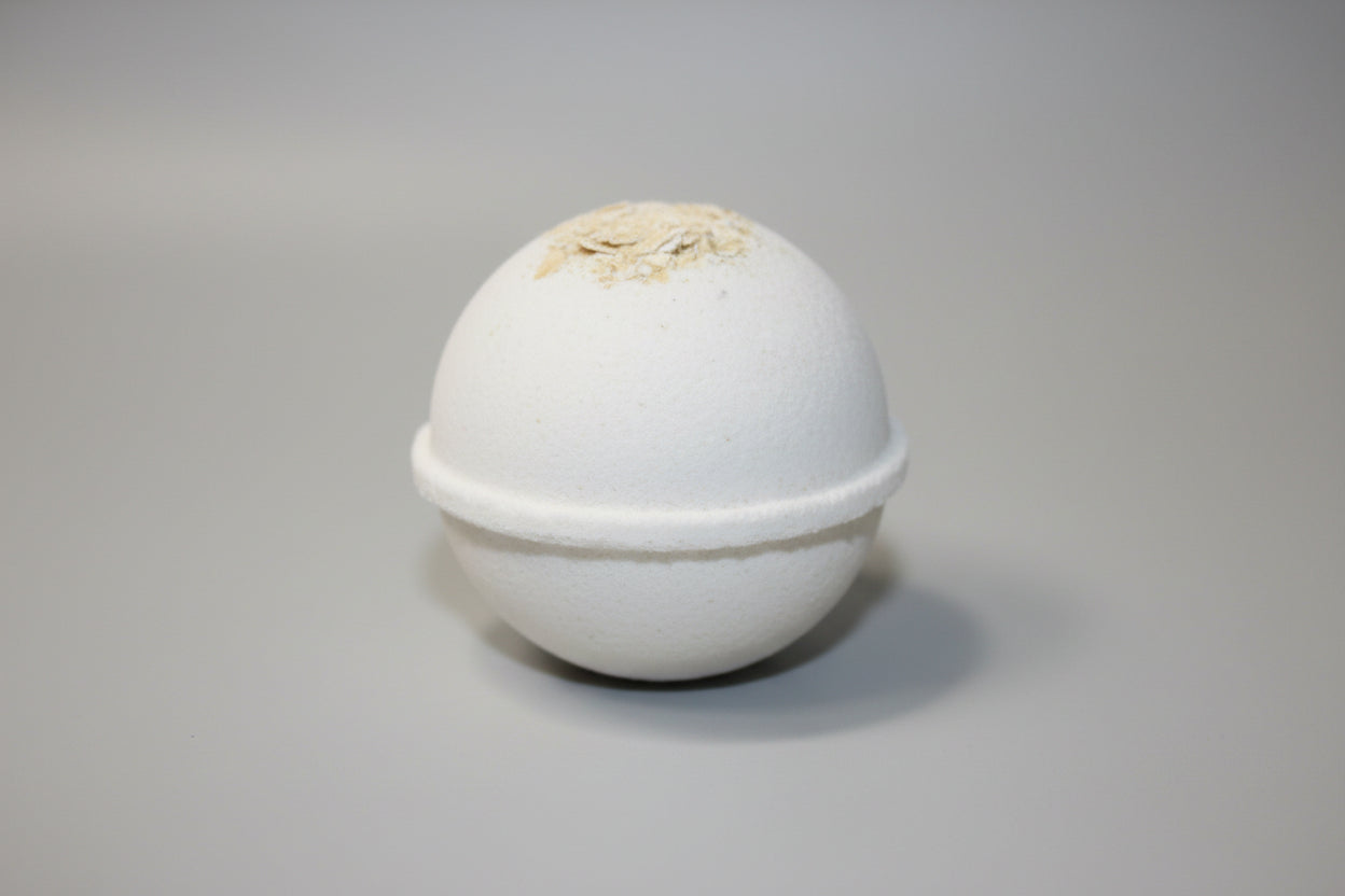 Oatmeal milk and honey bath bomb