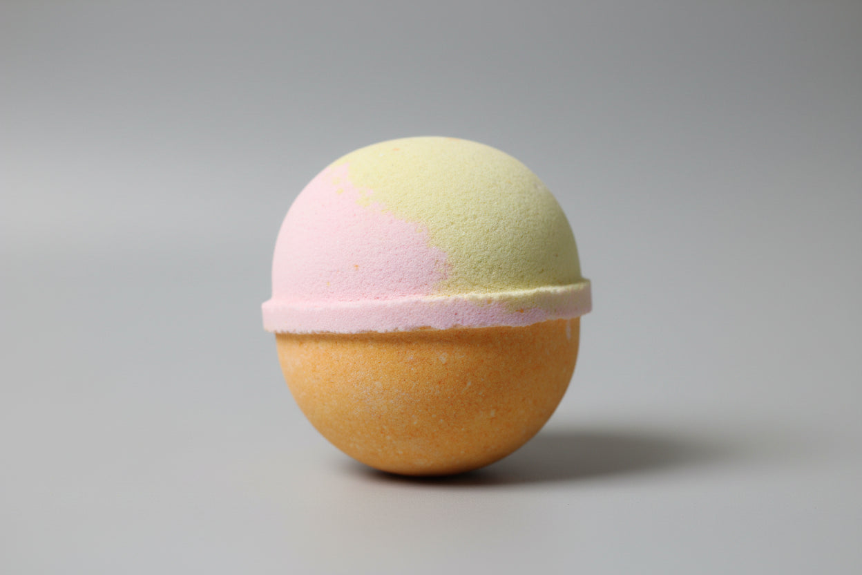 Pink grapefruit sunrise bath bomb