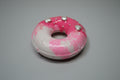 Pink sugar donut bath bomb