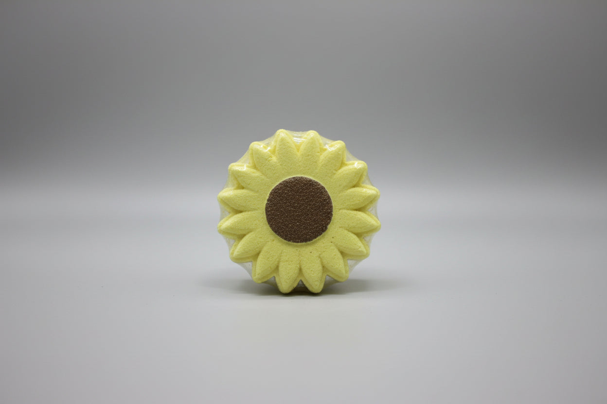 sunflower sandalwood bath bomb