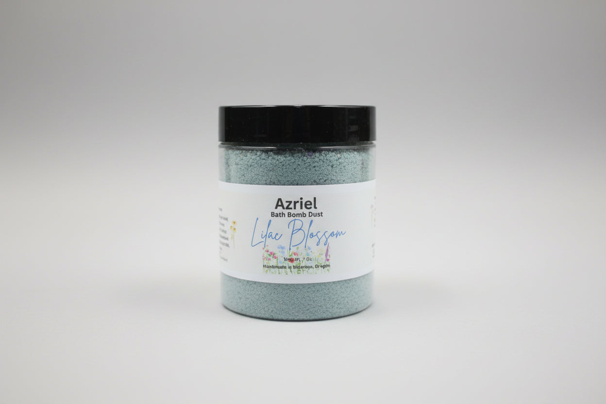 Azriel floral collection Lilac blossom bath bomb dust