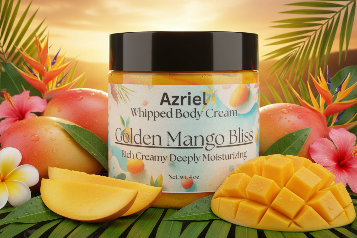 Golden Mango Bliss Whipped Body Cream