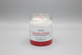 Jar of Azriel Bouquet of Roses whipped foaming sugar scrub on a brown background