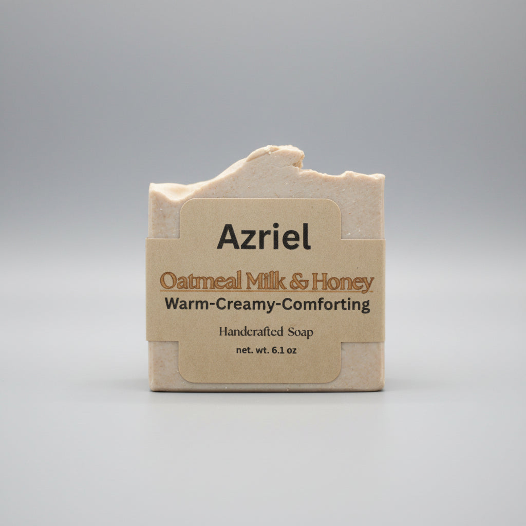 Oatmeal Milk and Honey handcrafted soap