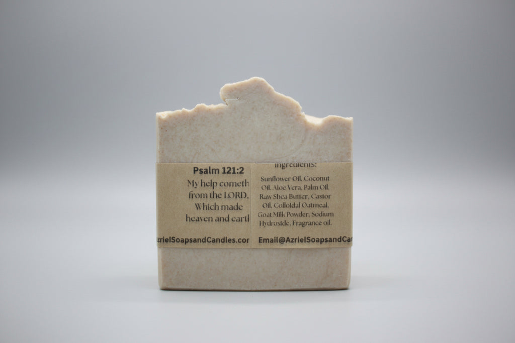 Oatmeal Milk and Honey handcrafted soap